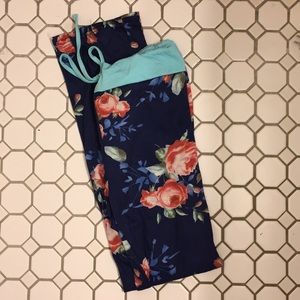 Floral sweatpants